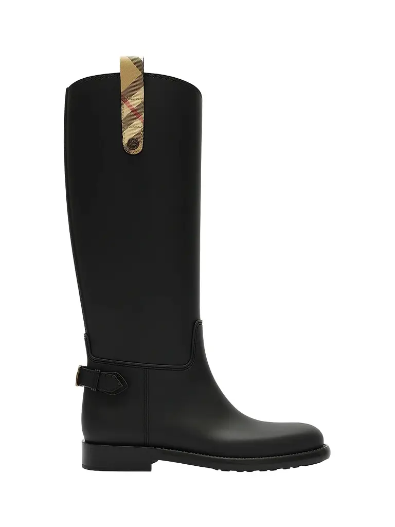 Burberry Women's Cavalier Knee-High Boots | Image 1 Burberry Women's Cavalier Knee-High Boots | Image 1