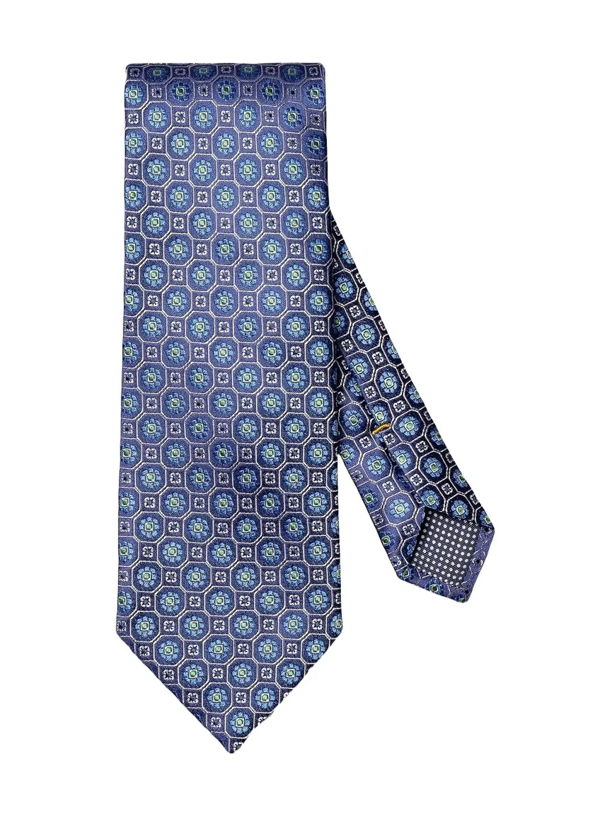 Eton Men's Floral Woven Silk Tie