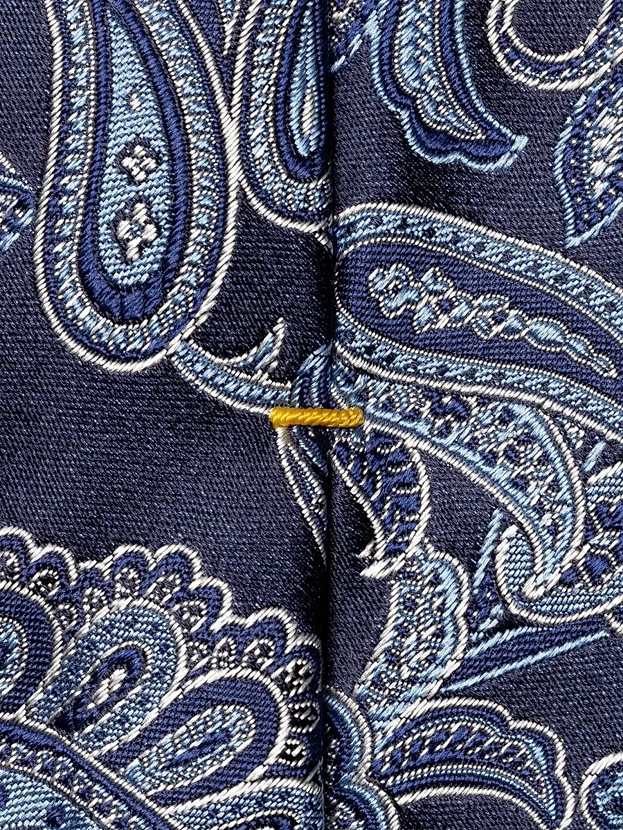 Eton Men's Paisley Silk Tie | Thumbnail 3