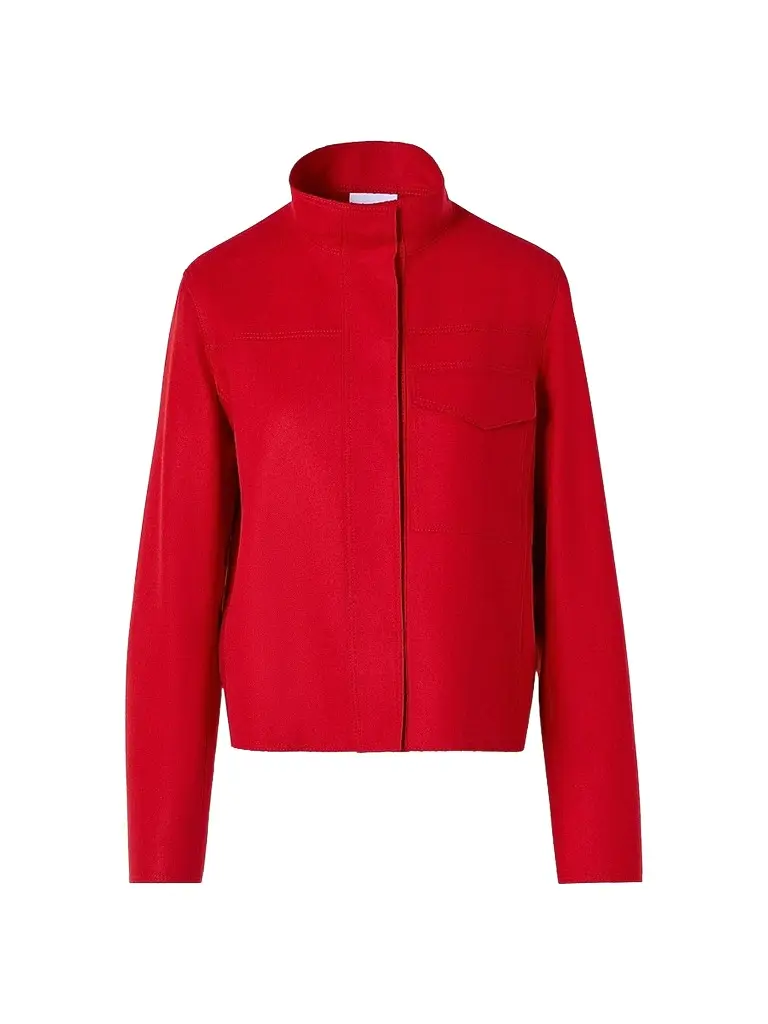 Akris punto Women's Taglio Vivo Felted Wool Blend Jacket