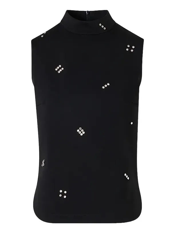 Women's Diamond Dice Dot Blouse