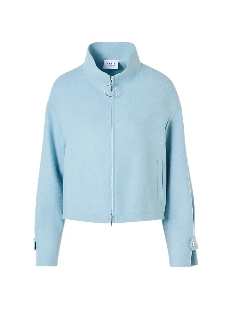 Akris punto Women's Wool-Blend Blouson Jacket | Image 1 Akris punto Women's Wool-Blend Blouson Jacket | Image 1