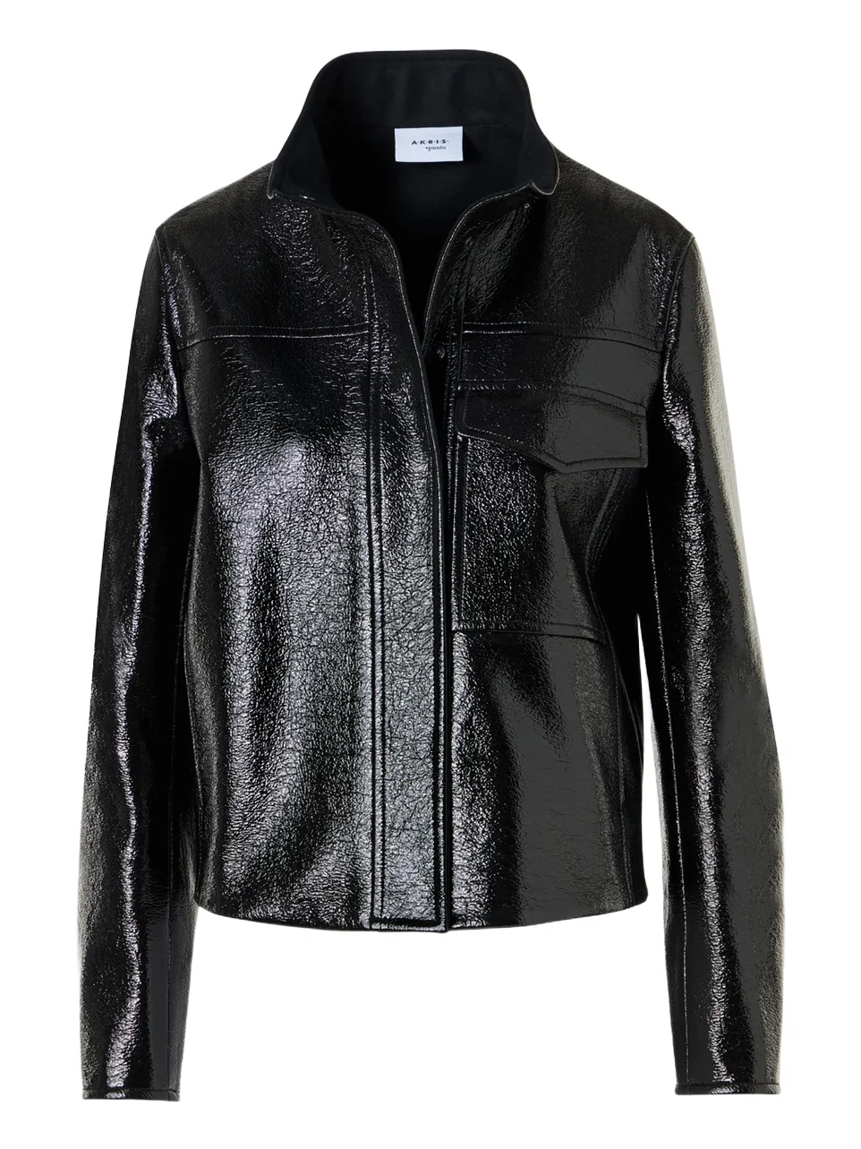 Women's Faux-Leather Lacquer Jacket Women's Faux-Leather Lacquer Jacket