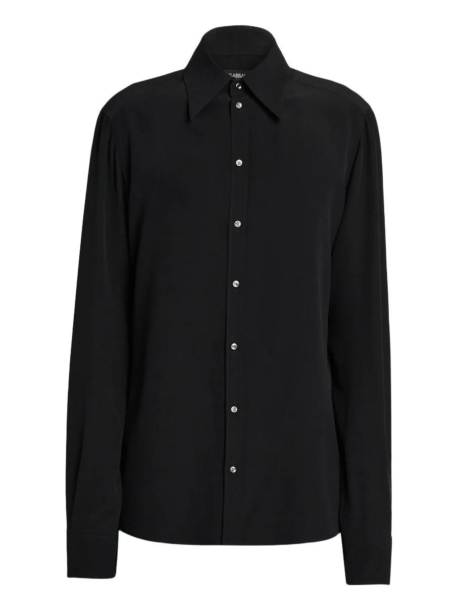 Dolce & Gabbana Men's Silk Georgette Shirt