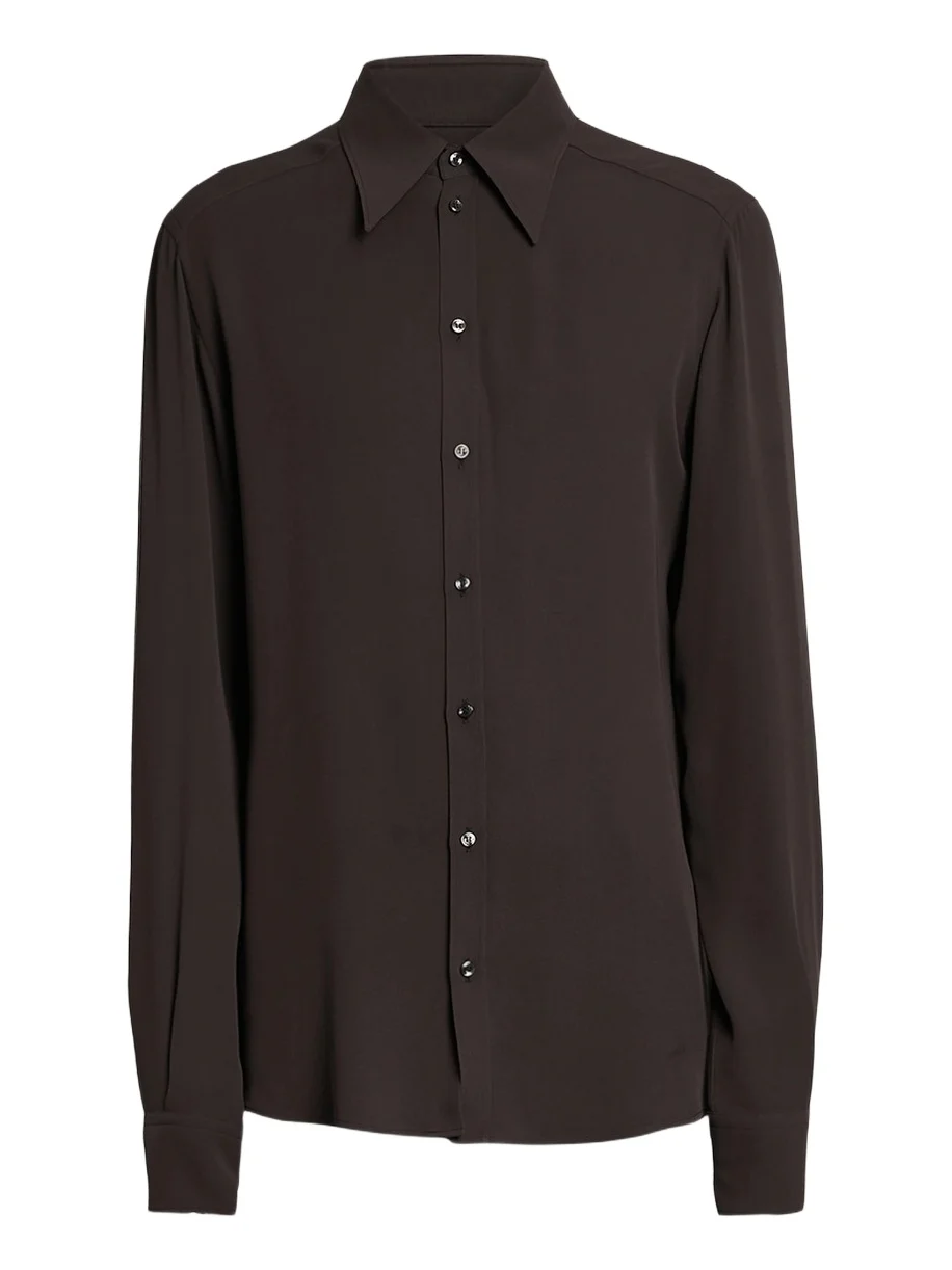 Dolce & Gabbana Men's Silk Georgette Shirt