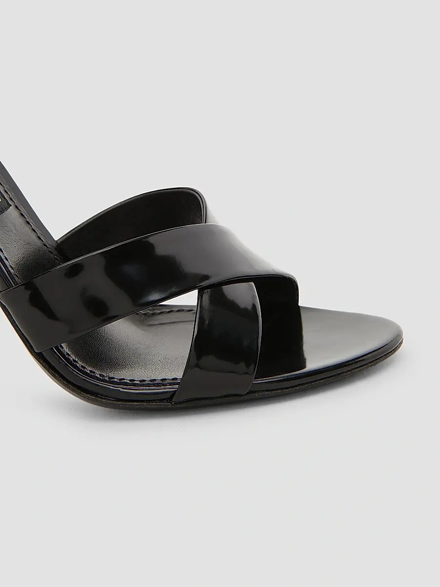 Dolce & Gabbana Women's 105MM Leather Slingback Sandals | Thumbnail 6