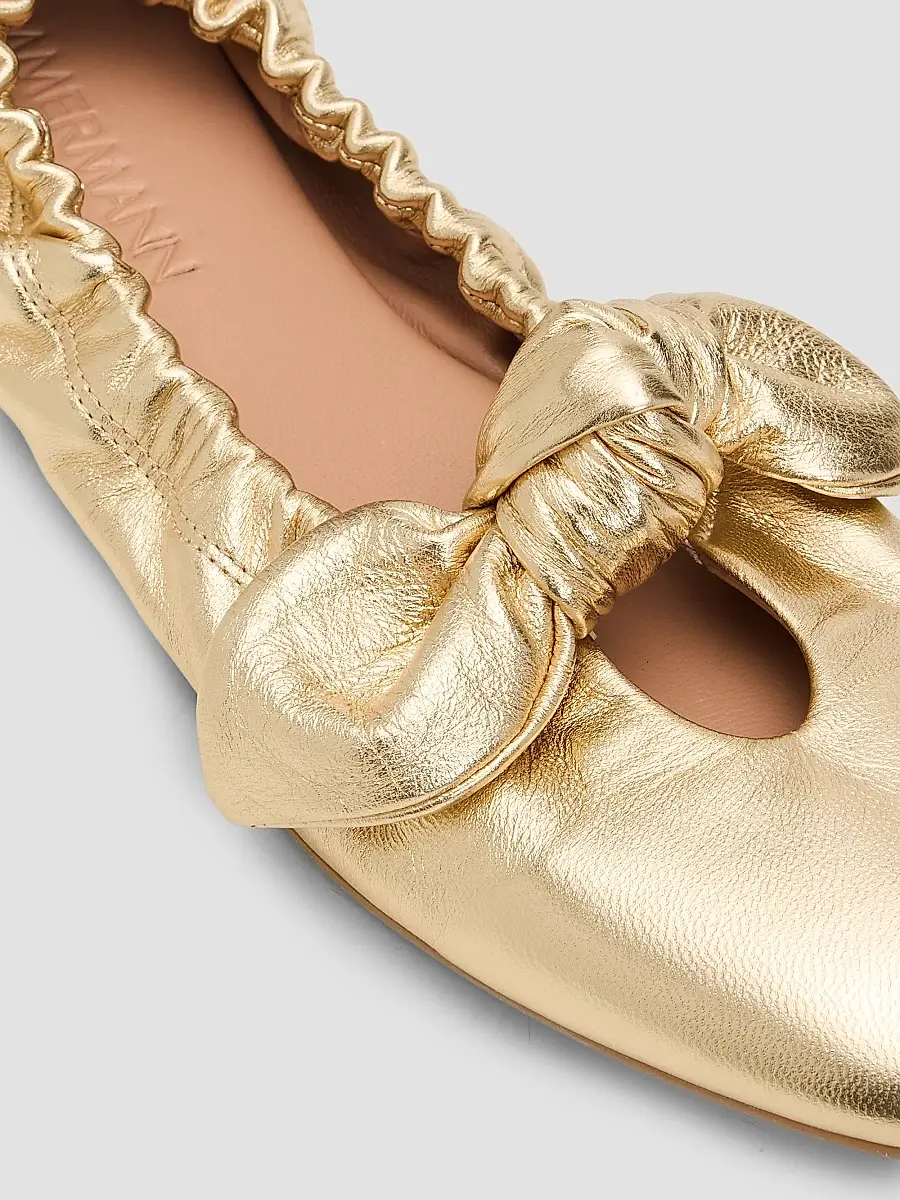 Zimmermann Women's Carousel Leather Ballerina Flats | Thumbnail 3 Zimmermann Women's Carousel Leather Ballerina Flats | Thumbnail 3