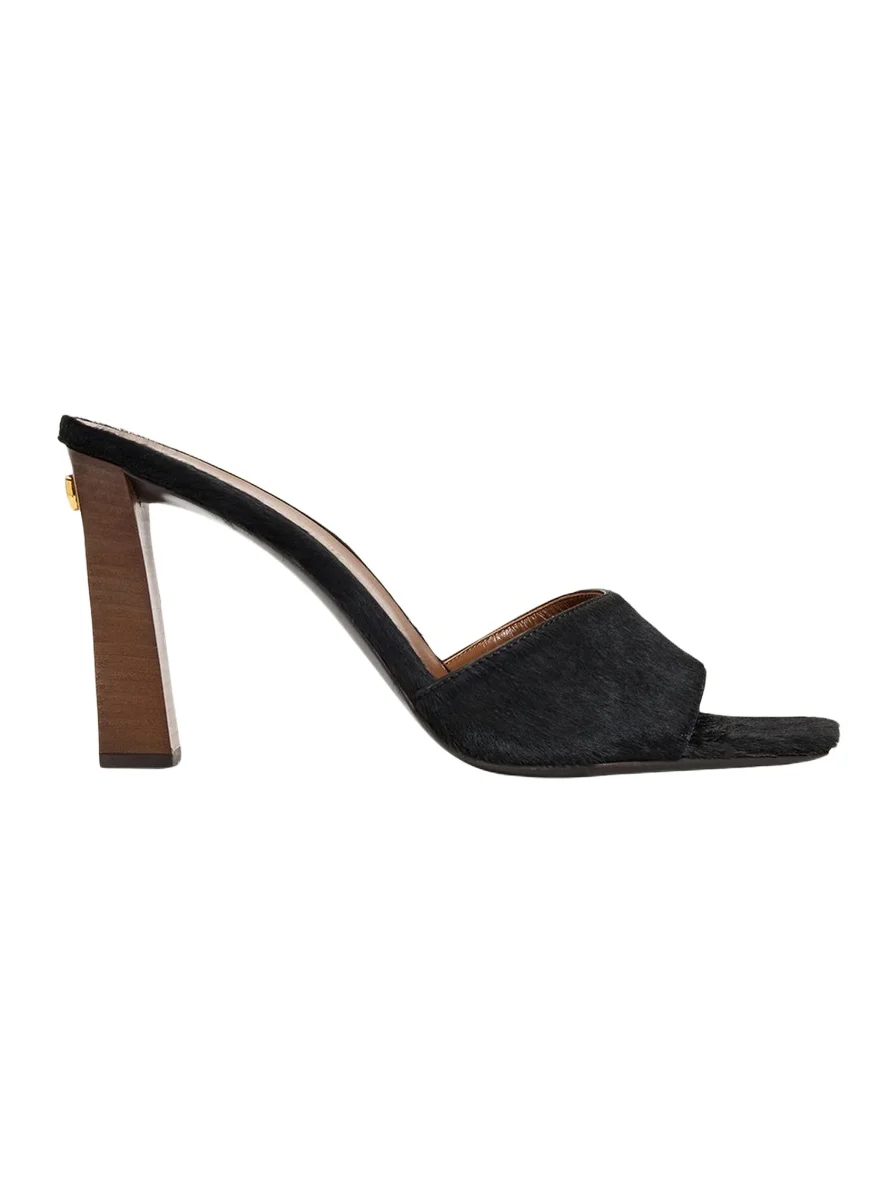 90mm Calf Hair Mules 90mm Calf Hair Mules