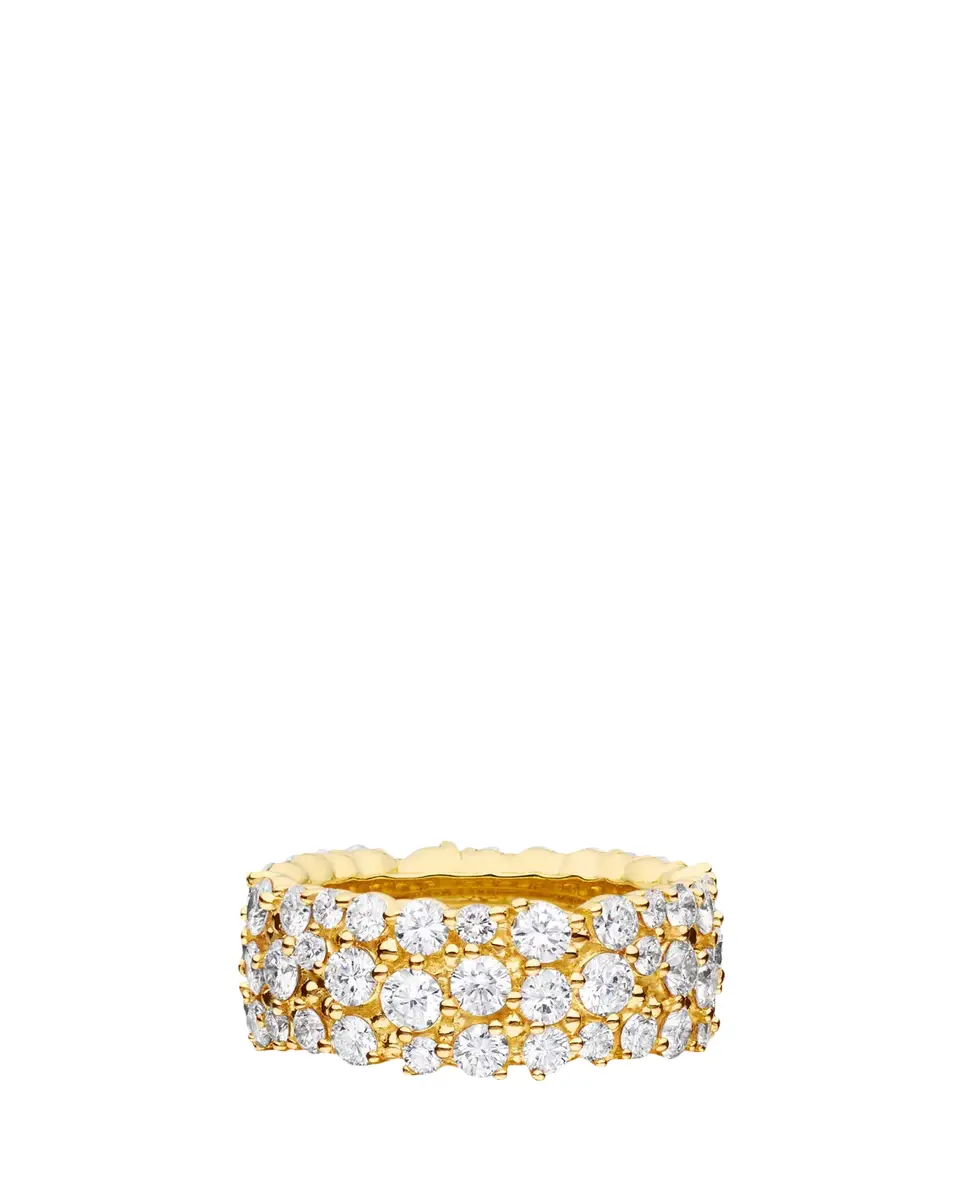Paul Morelli 18K Yellow Gold Diamond 8mm Confetti Ring | Thumbnail 2 Paul Morelli 18K Yellow Gold Diamond 8mm Confetti Ring | Thumbnail 2