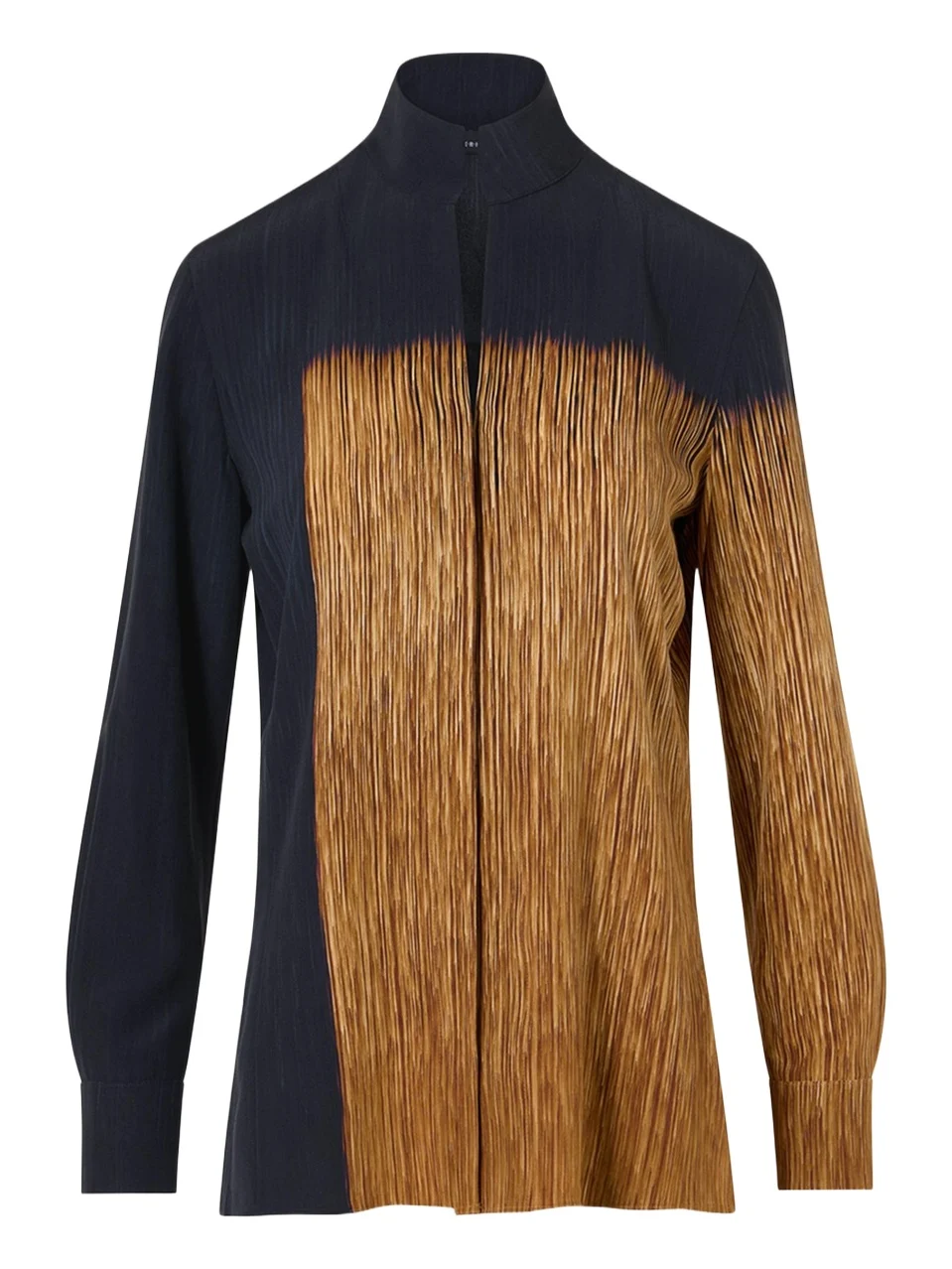 Oro Lienzo Silk Crepe Tunic Blouse Oro Lienzo Silk Crepe Tunic Blouse
