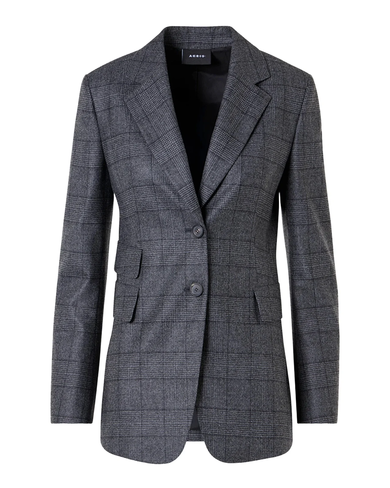 Arie Prince of Whales Wool Flannel Single-Breasted Jacket Arie Prince of Whales Wool Flannel Single-Breasted Jacket