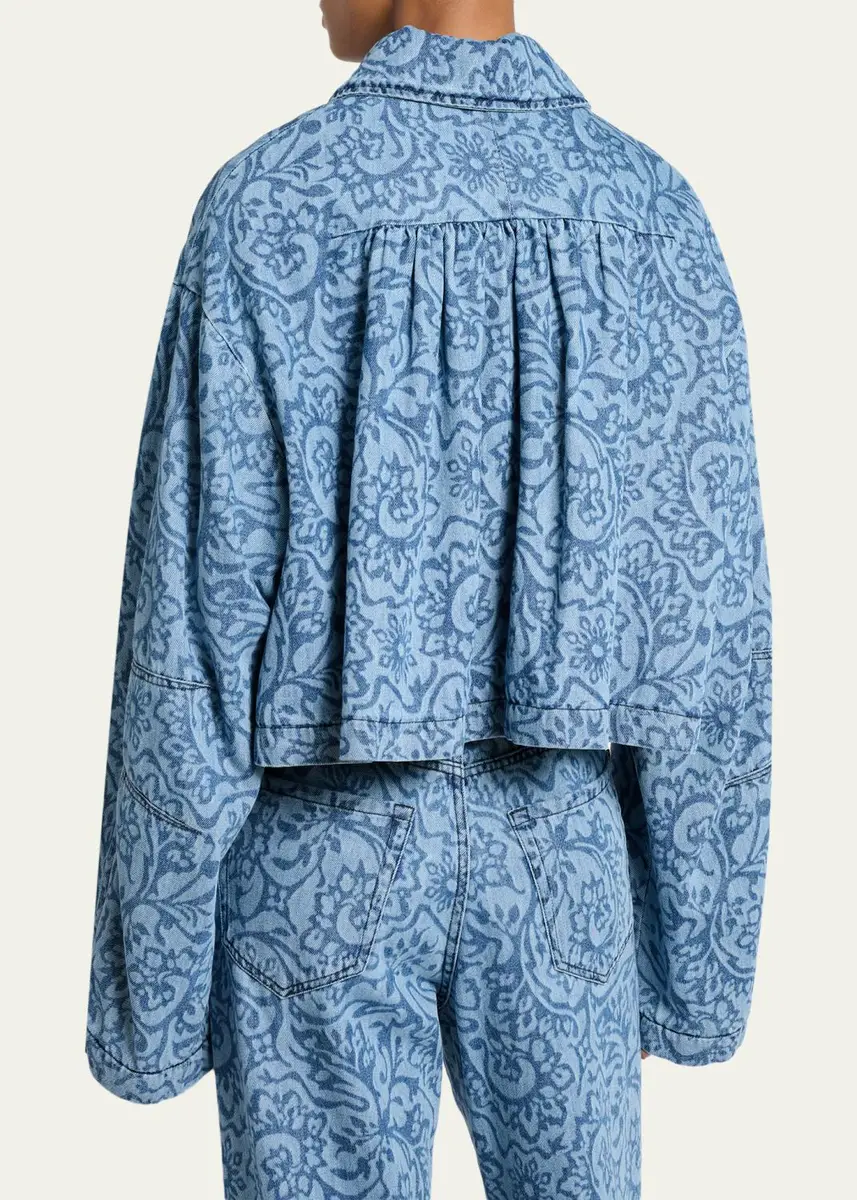 Dries Van Noten Vondero Denim Jacket | Thumbnail 3 Dries Van Noten Vondero Denim Jacket | Thumbnail 3