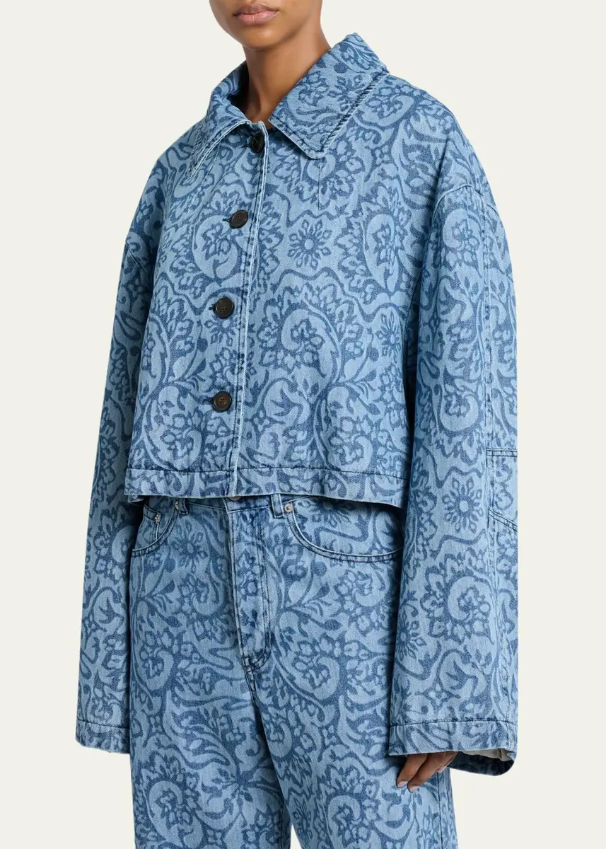 Dries Van Noten Vondero Denim Jacket | Thumbnail 4 Dries Van Noten Vondero Denim Jacket | Thumbnail 4