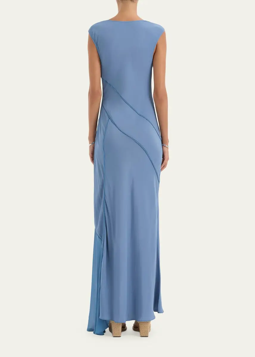 SIR. Elin Paneled Gown | Thumbnail 3 SIR. Elin Paneled Gown | Thumbnail 3