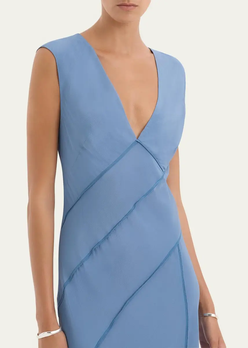 SIR. Elin Paneled Gown | Thumbnail 4 SIR. Elin Paneled Gown | Thumbnail 4