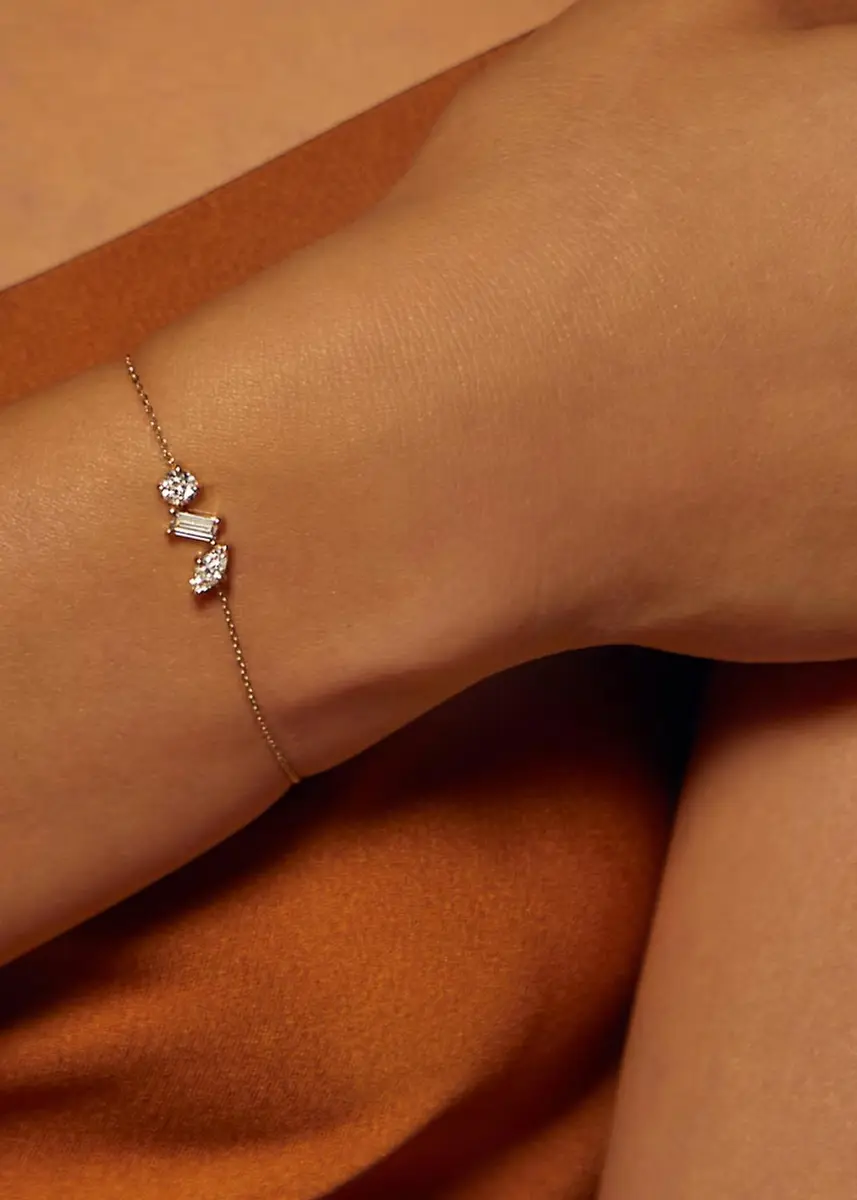VRAI 14K Yellow Gold Lab-Grown Diamond Orion Bracelet, 0.9tcw | Thumbnail 2 VRAI 14K Yellow Gold Lab-Grown Diamond Orion Bracelet, 0.9tcw | Thumbnail 2