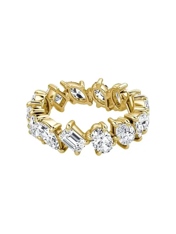 18K Yellow Gold Lab-Grown Diamond Shooting Star Ring 18K Yellow Gold Lab-Grown Diamond Shooting Star Ring