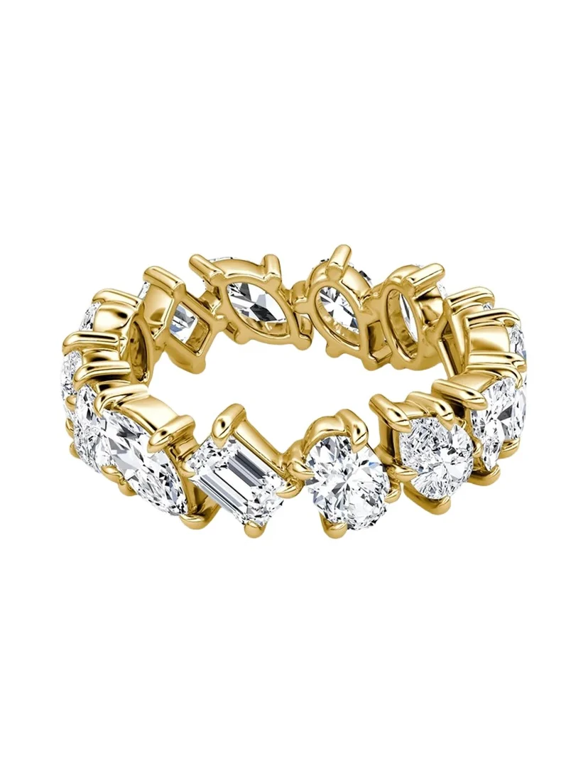18K Yellow Gold Lab-Grown Diamond Shooting Star Ring 18K Yellow Gold Lab-Grown Diamond Shooting Star Ring