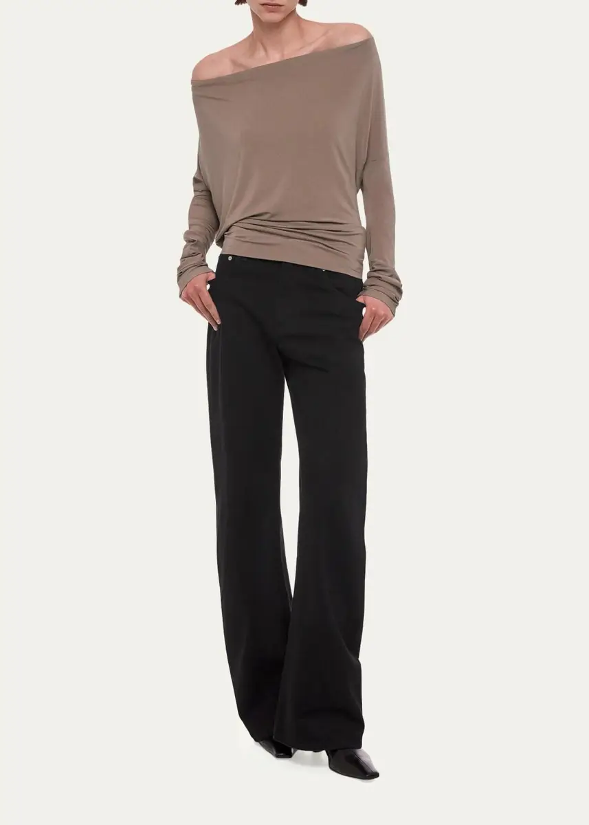 Helmut Lang Open-Back Cowlneck Top | Thumbnail 2 Helmut Lang Open-Back Cowlneck Top | Thumbnail 2