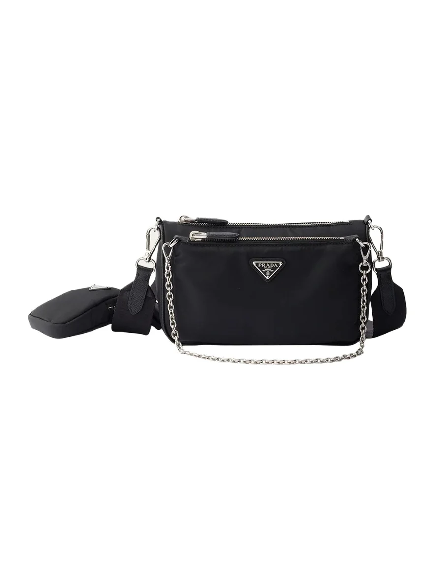 Prada Re-Edition Logo Top Handle Bag