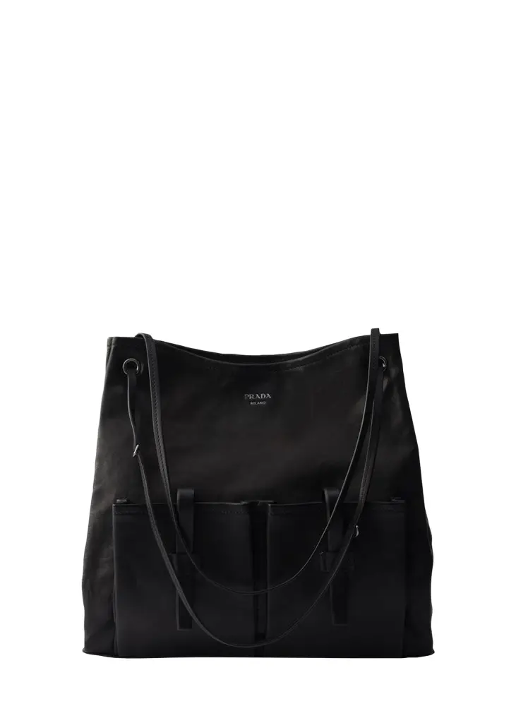 Prada Route Leather Shoulder Bag | Image 1 Prada Route Leather Shoulder Bag | Image 1