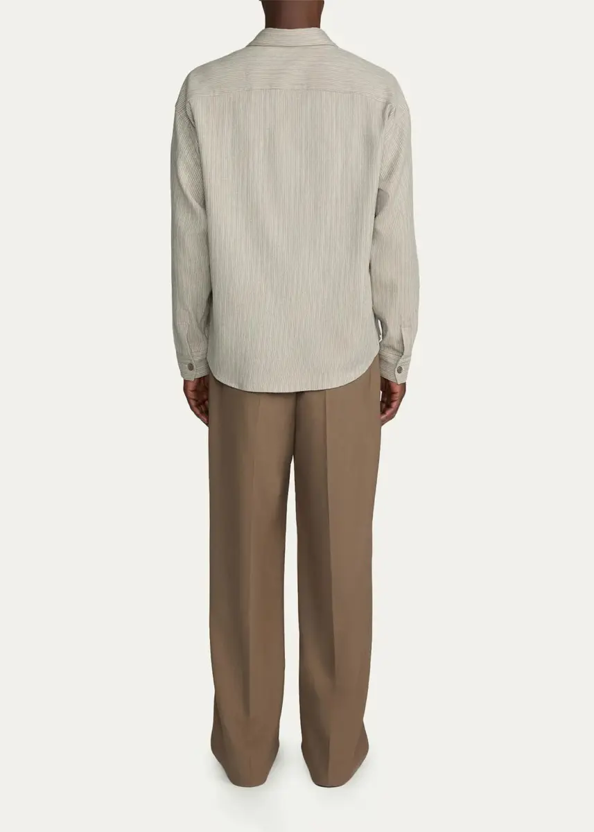 Frame Men's Straight Leg Double-Pleated Pants | Thumbnail 3