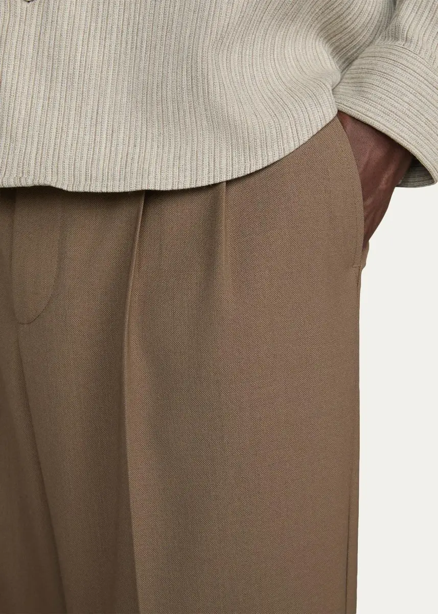 Frame Men's Straight Leg Double-Pleated Pants | Thumbnail 5