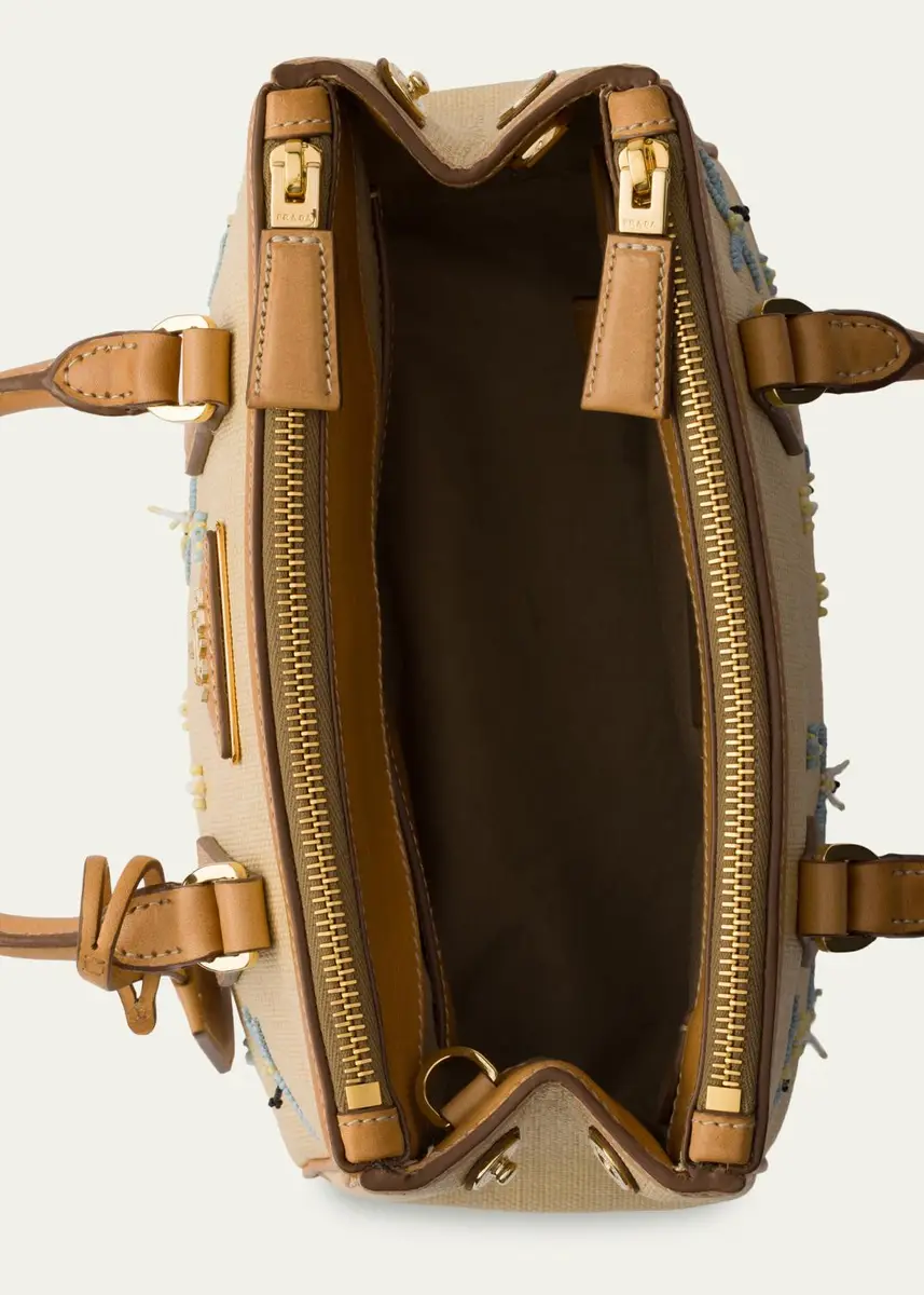 Prada Galleria Beaded Tote Bag | Thumbnail 2 Prada Galleria Beaded Tote Bag | Thumbnail 2