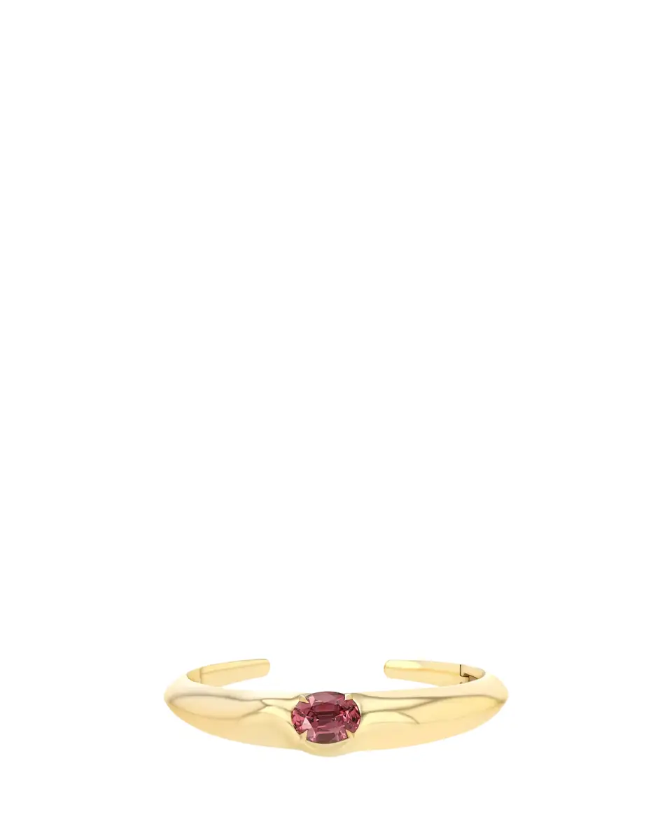 Lizzie Mandler Fine Jewelry One-of-a-Kind Spinel Liquid Gold Cuff Bracelet | Thumbnail 2 Lizzie Mandler Fine Jewelry One-of-a-Kind Spinel Liquid Gold Cuff Bracelet | Thumbnail 2