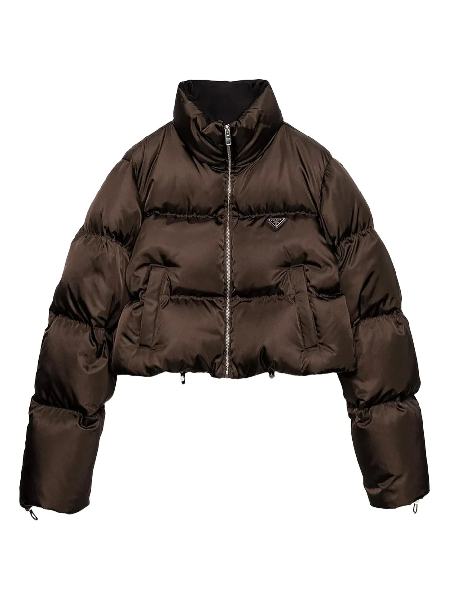 Re-Nylon Crop Puffer Jacket Re-Nylon Crop Puffer Jacket