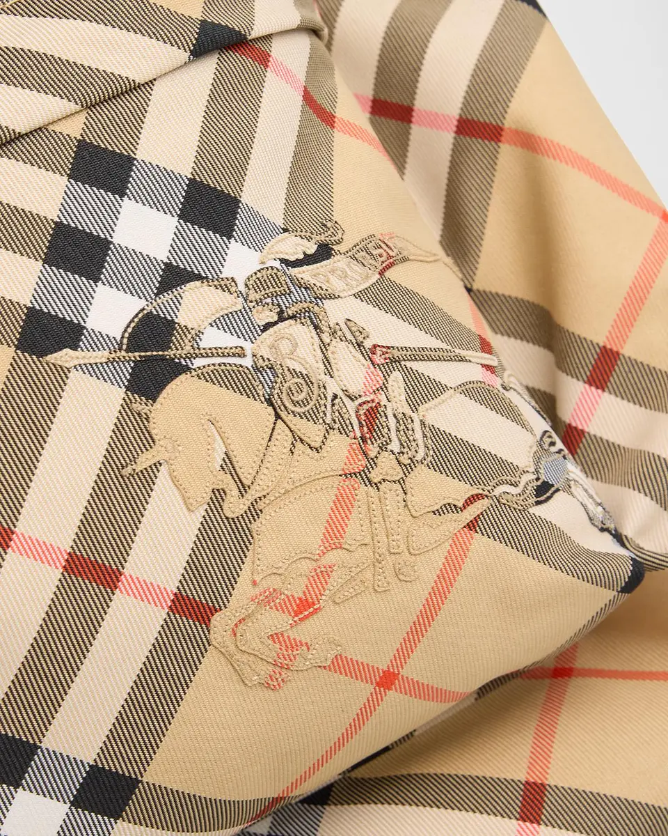 Burberry Men's Essential Check Backpack | Thumbnail 5 Burberry Men's Essential Check Backpack | Thumbnail 5