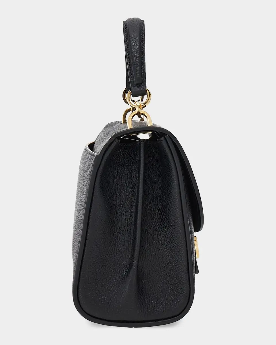 Ferragamo Double Gancio Leather Top-Handle Bag | Thumbnail 8 Ferragamo Double Gancio Leather Top-Handle Bag | Thumbnail 8