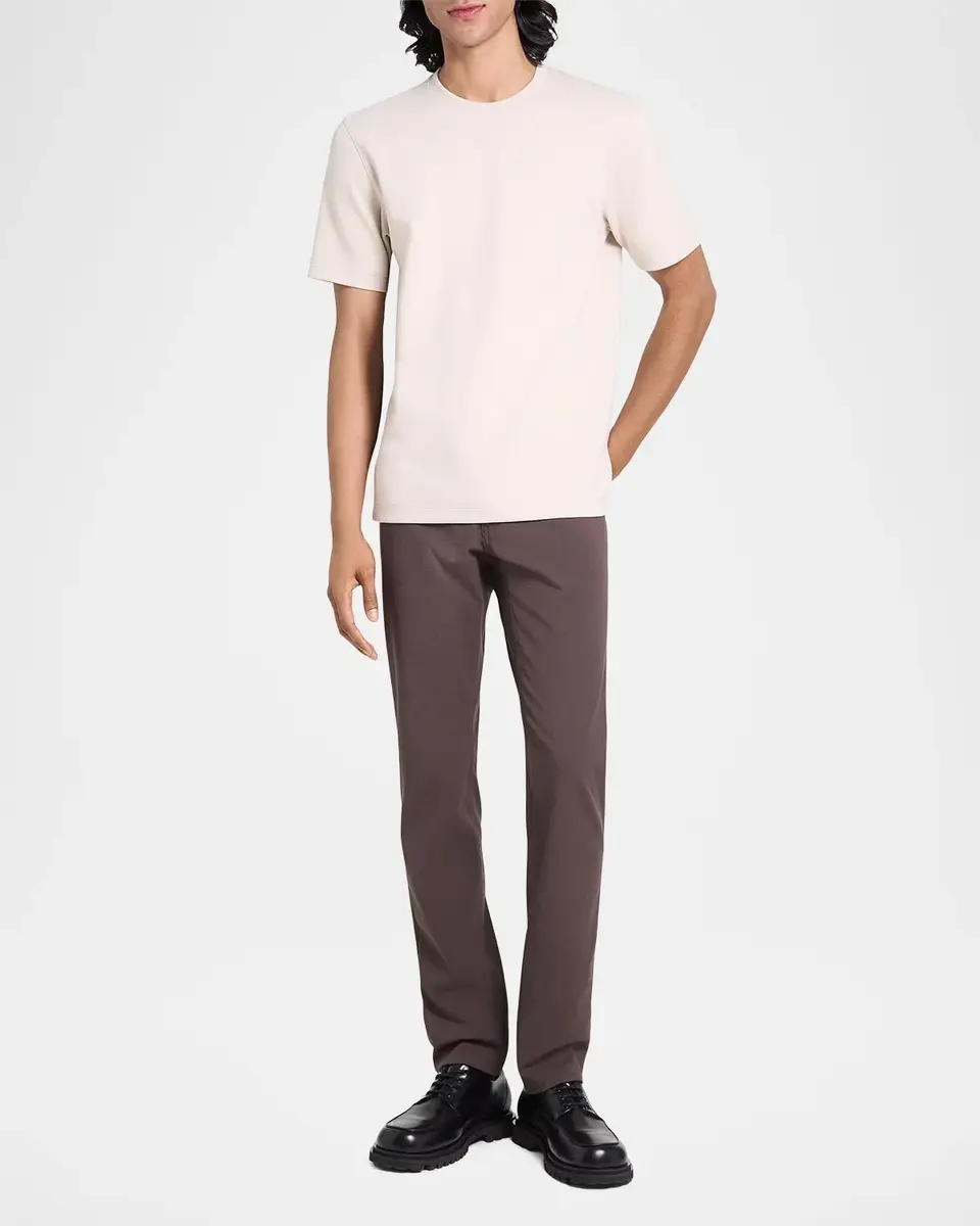 Theory Men's Delroy Double-Knit T-Shirt | Thumbnail 2