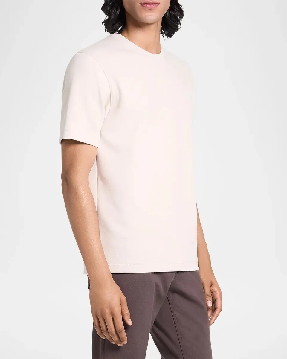 Theory Men's Delroy Double-Knit T-Shirt | Thumbnail 6