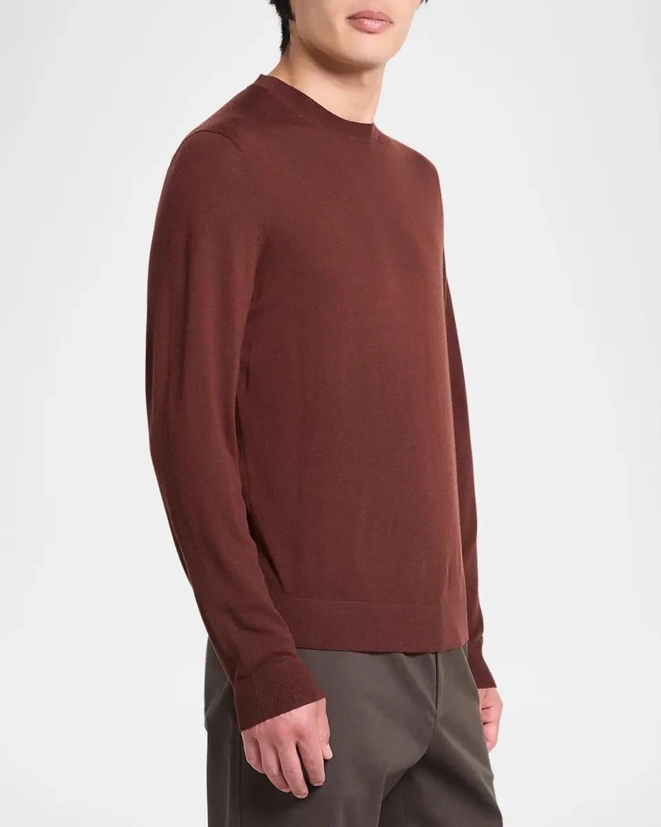 Theory Men's Crewneck Sweater in Regal Merino | Thumbnail 7 Theory Men's Crewneck Sweater in Regal Merino | Thumbnail 7