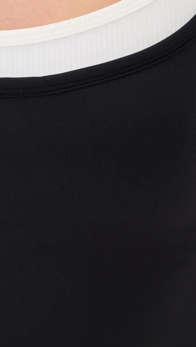 Terez Flex Active Ribbed Layered Tank | Thumbnail 6 Terez Flex Active Ribbed Layered Tank | Thumbnail 6