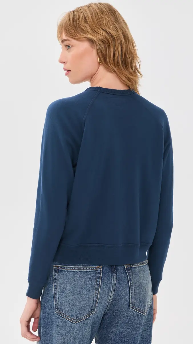 The Great. THE GREAT. The Fleece Growling Panther Rookie Sweatshirt | Thumbnail 3