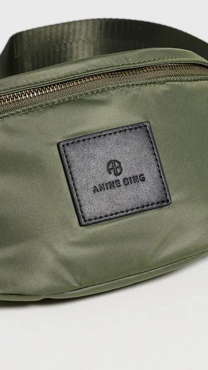 Anine Bing Leon Small Nylon Waist Bag | Thumbnail 5 Anine Bing Leon Small Nylon Waist Bag | Thumbnail 5