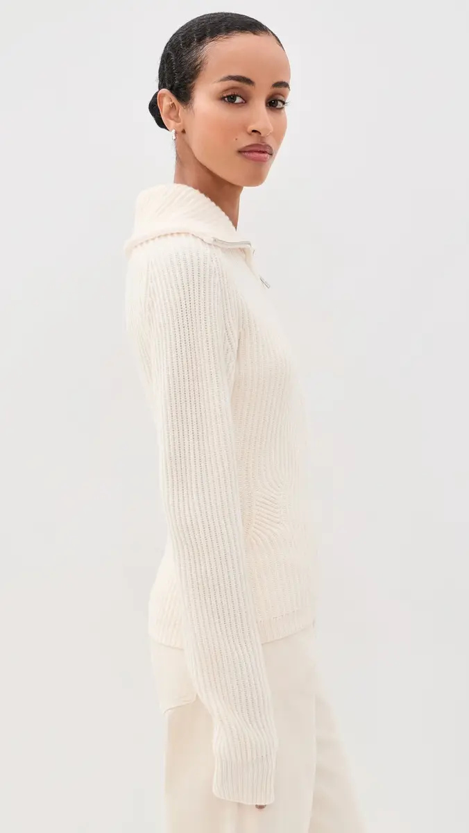 Anine Bing June Trucker Collar Sweater | Thumbnail 4 Anine Bing June Trucker Collar Sweater | Thumbnail 4