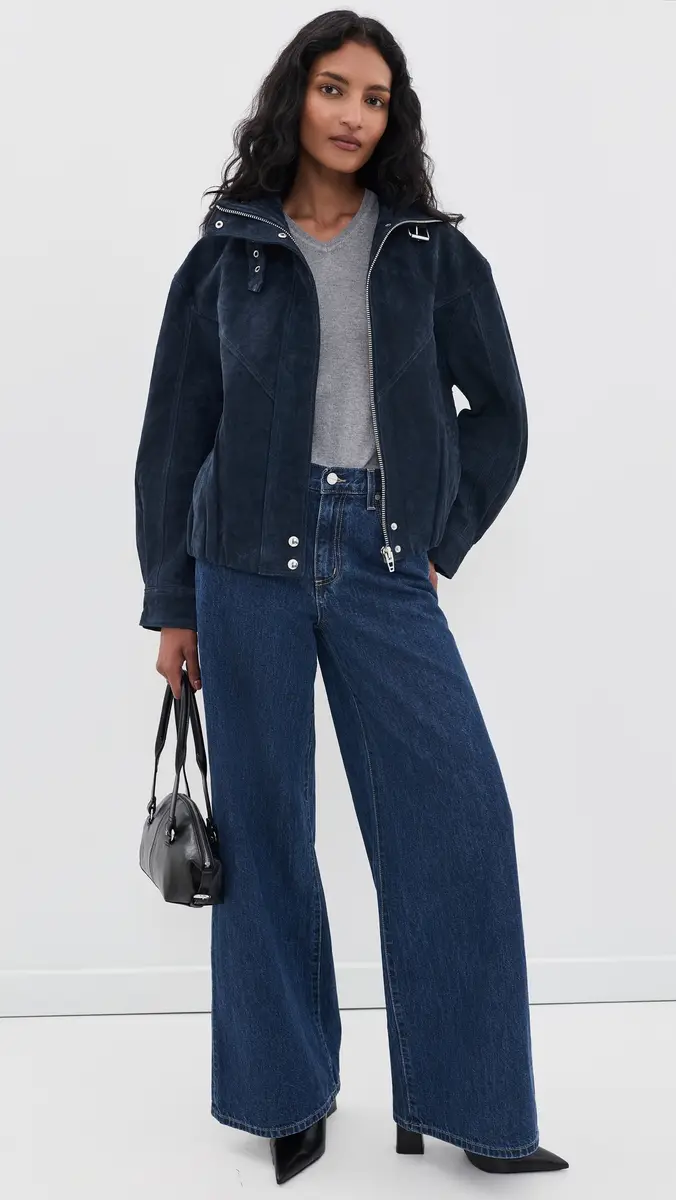 BLANKNYC Midnight Drift Suede Jacket | Thumbnail 5 BLANKNYC Midnight Drift Suede Jacket | Thumbnail 5