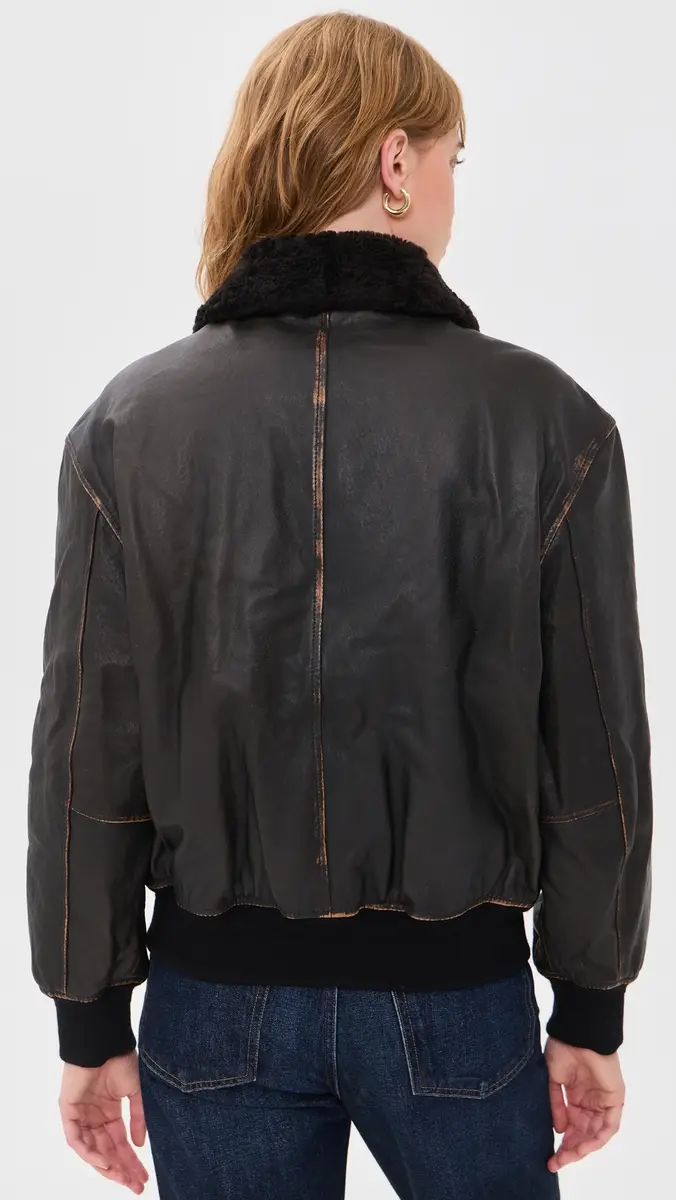 Dunst Detachable A-2 Leather Jacket | Thumbnail 3 Dunst Detachable A-2 Leather Jacket | Thumbnail 3