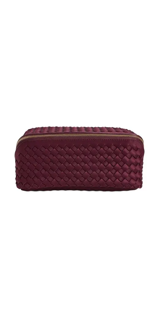 Naghedi Caravan Medium Cosmetic Case Bordeaux One Size | Image 1 Naghedi Caravan Medium Cosmetic Case Bordeaux One Size | Image 1