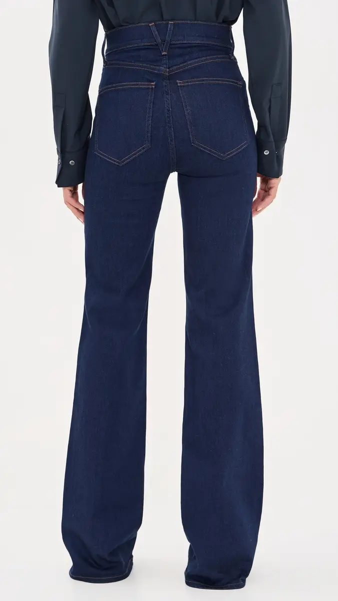 Veronica Beard Jean Crosbie Wide Leg Jeans | Thumbnail 3 Veronica Beard Jean Crosbie Wide Leg Jeans | Thumbnail 3