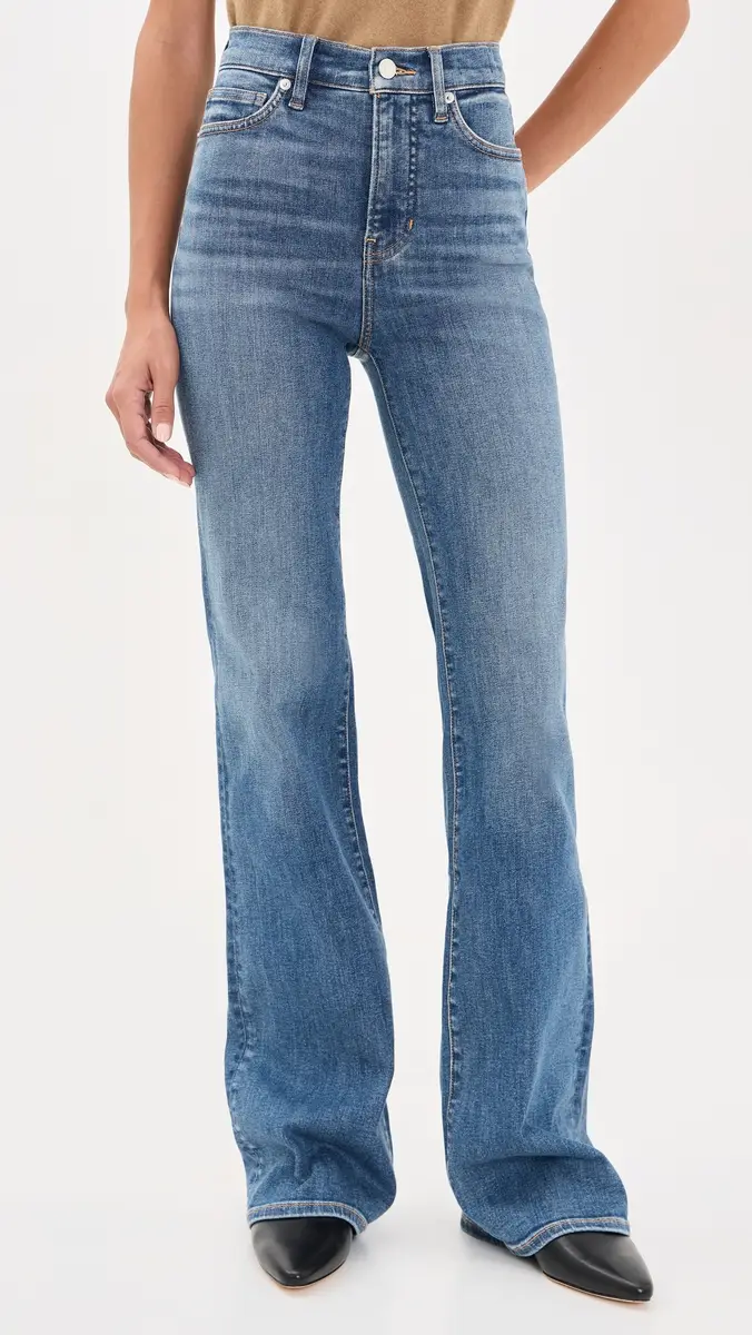 Veronica Beard Jean Crosbie Wide Leg Jeans | Thumbnail 2