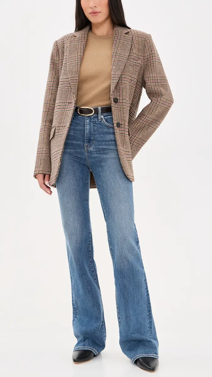 Veronica Beard Jean Crosbie Wide Leg Jeans | Thumbnail 5