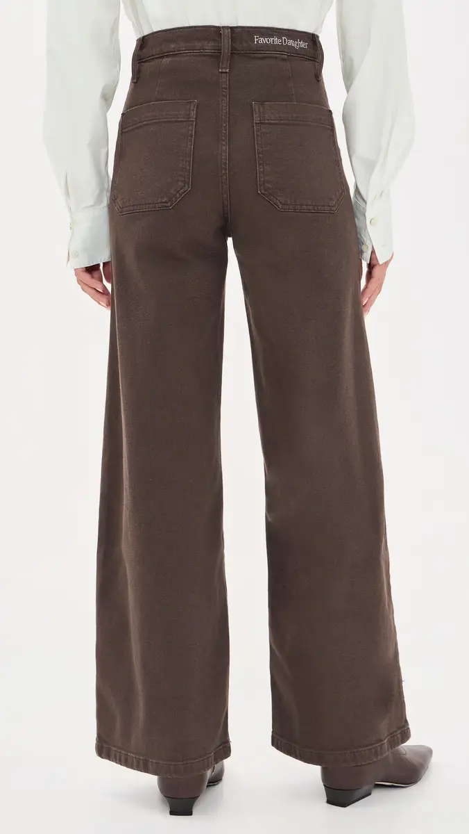 Favorite Daughter The Mischa Wide Leg Ankle Jeans | Thumbnail 3