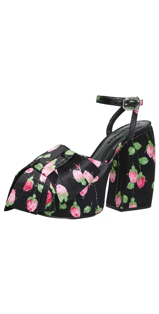 Marc Jacobs The Bow Platform Heels Black multi 41 | Image 1 Marc Jacobs The Bow Platform Heels Black multi 41 | Image 1
