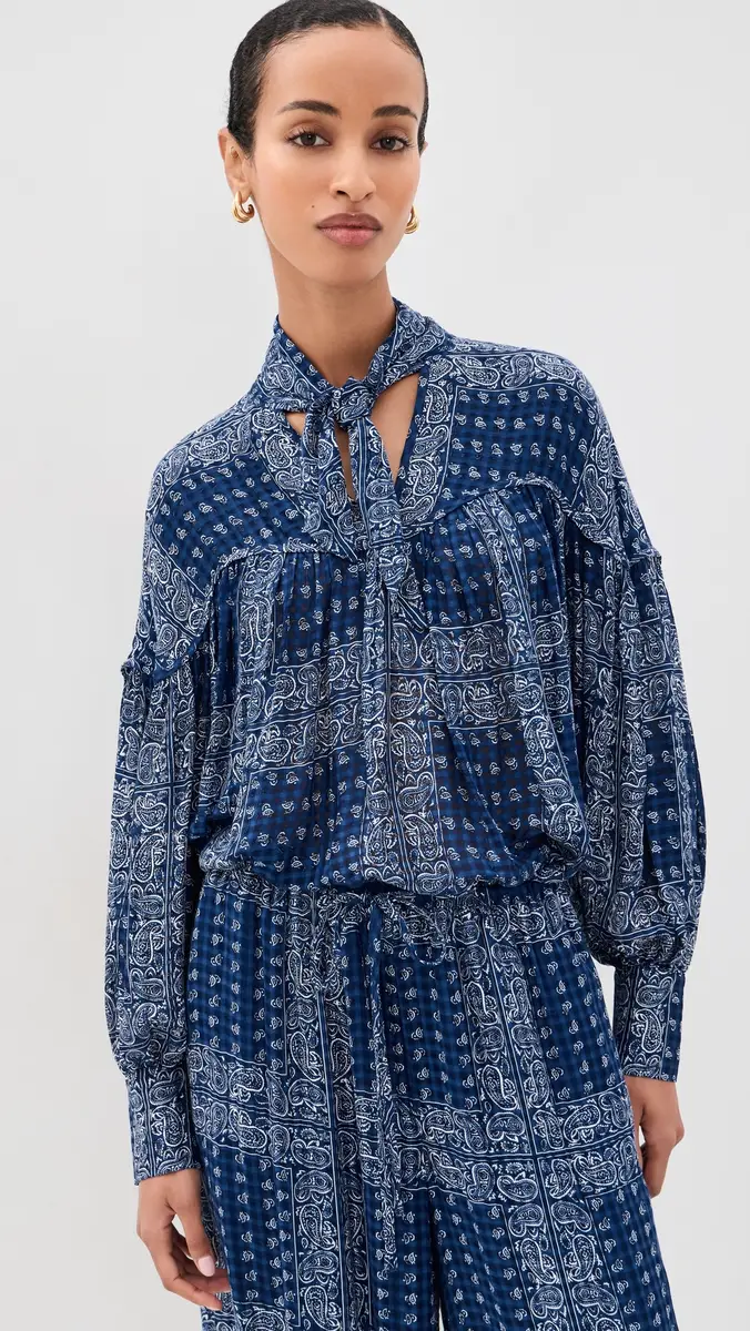 HUNTER BELL Celeste Blouse | Thumbnail 2 HUNTER BELL Celeste Blouse | Thumbnail 2
