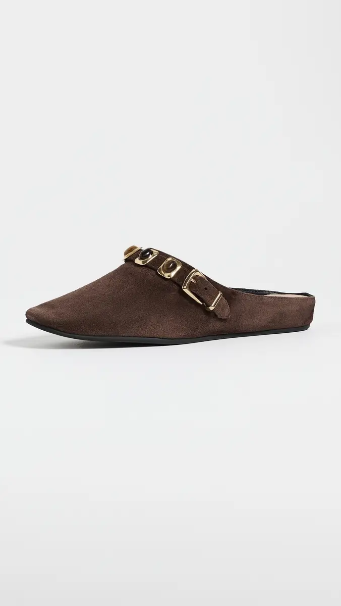 Veronica Beard Narcisa Cabachon Mules | Thumbnail 2