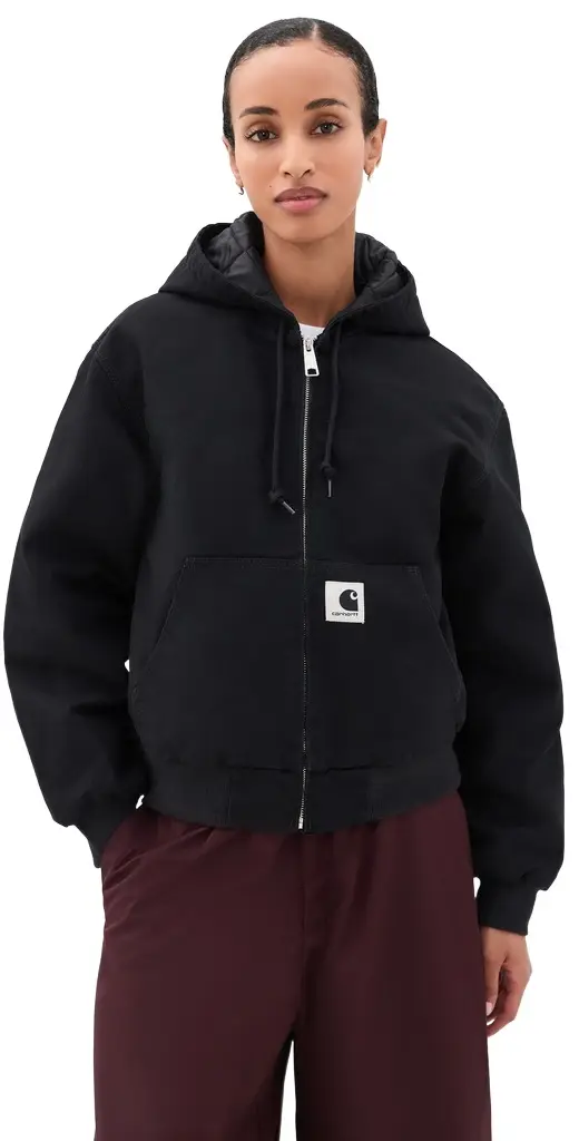 Carhartt WIP OG Active Jacket Black (Rinsed) M | Image 1 Carhartt WIP OG Active Jacket Black (Rinsed) M | Image 1